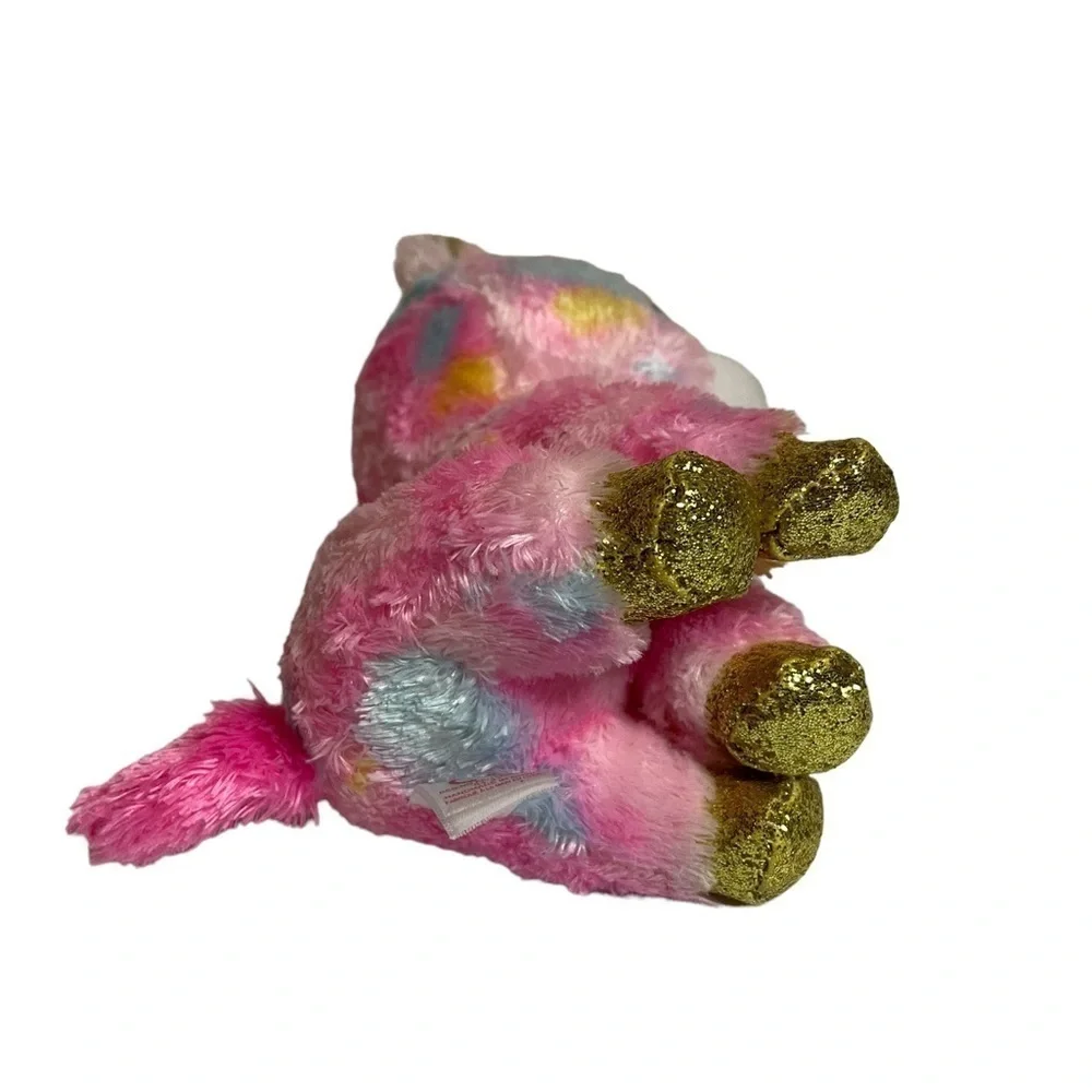 Ty Beanie Boos Fantasia Multicolor Unicorn reg stuffed animal plush